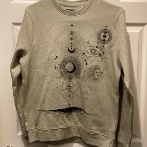 Men's Celestial Graphic Crewneck Sweater